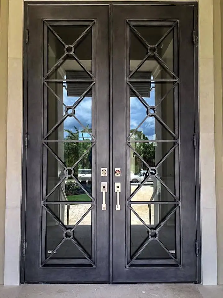 Miramar iron door design