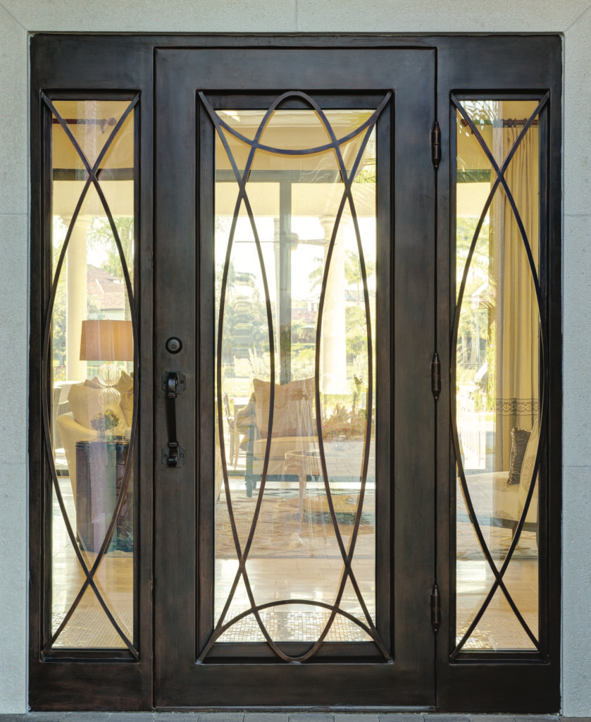 Regio iron door design