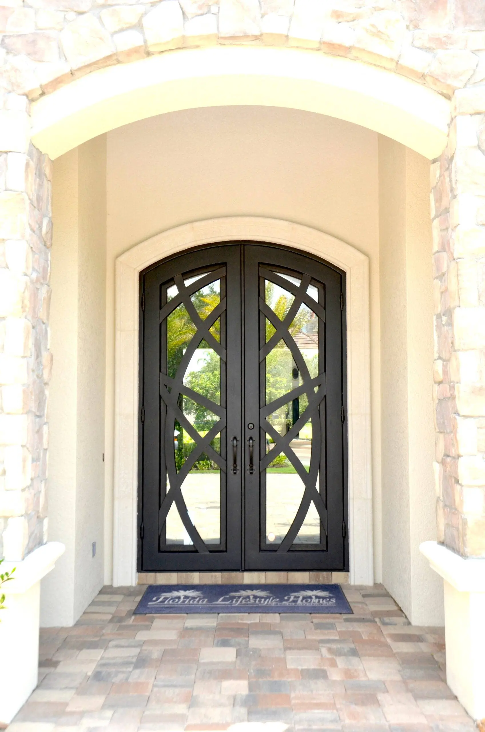 Roma iron door design