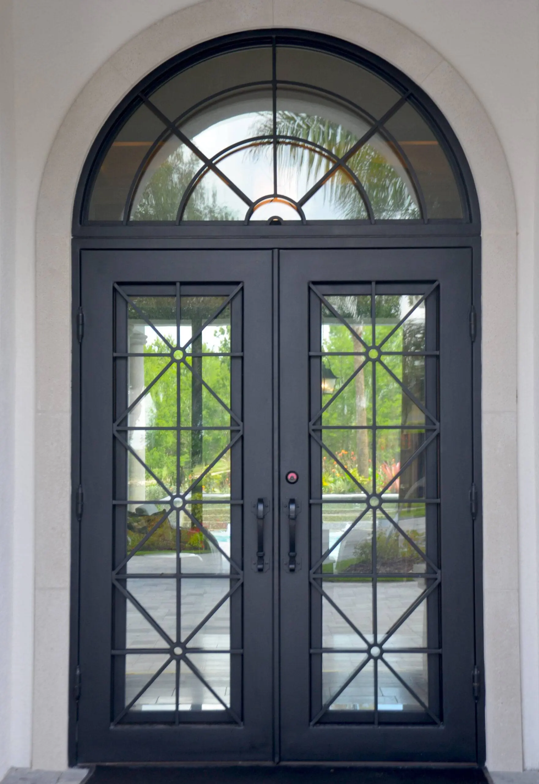 Venice iron door design
