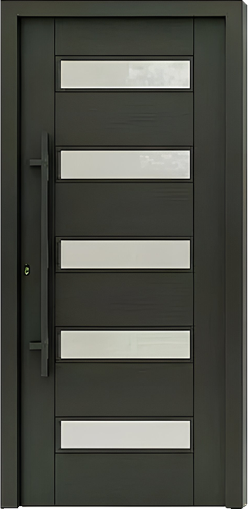 Iron Pivot Fixed Lite pivot door