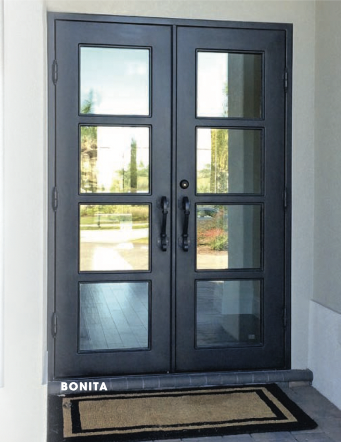 Bonita iron door design