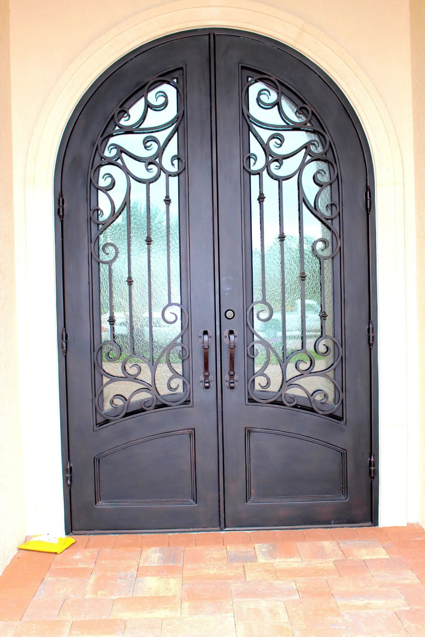Mediterranean 28 iron door design