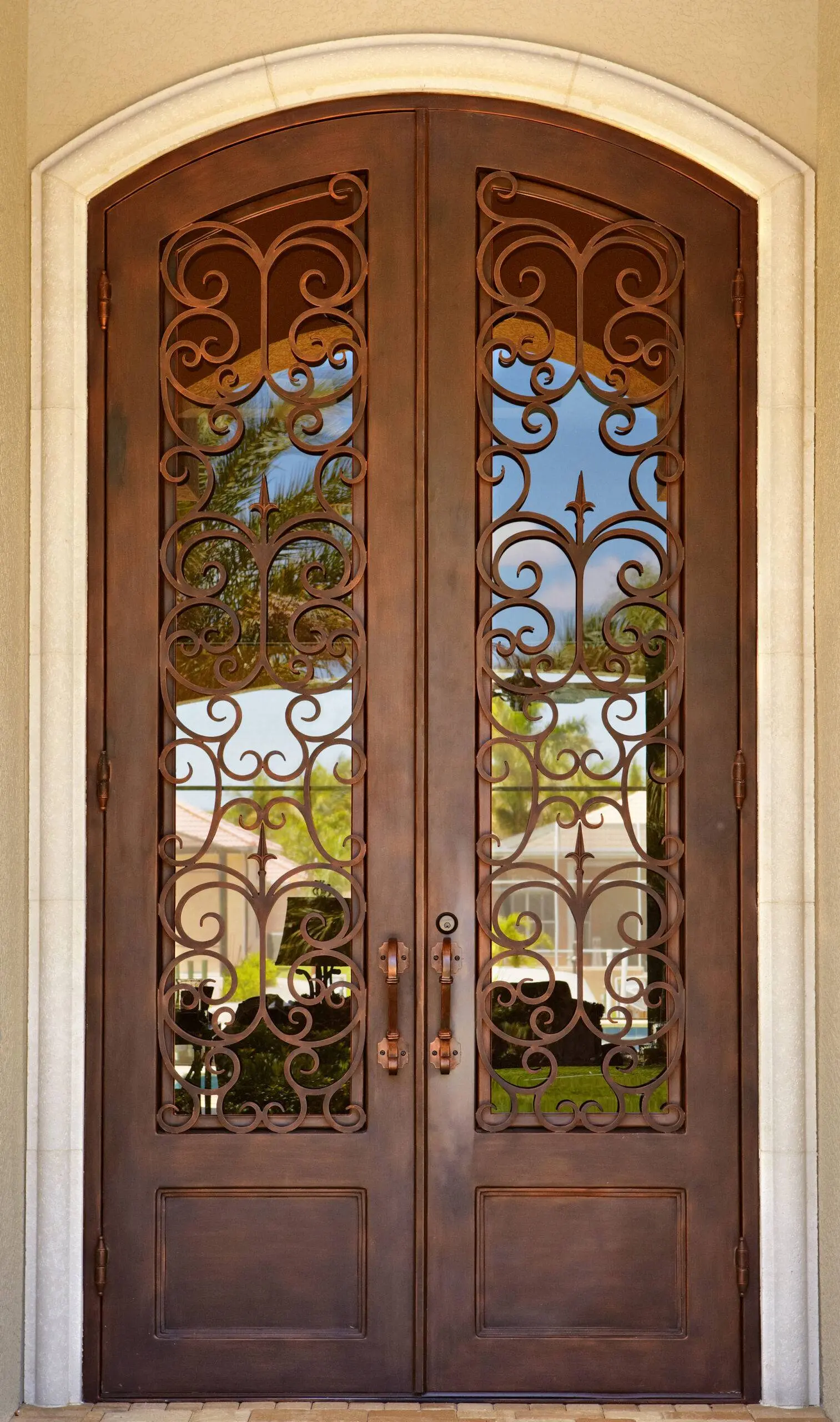 Lafayette iron door design