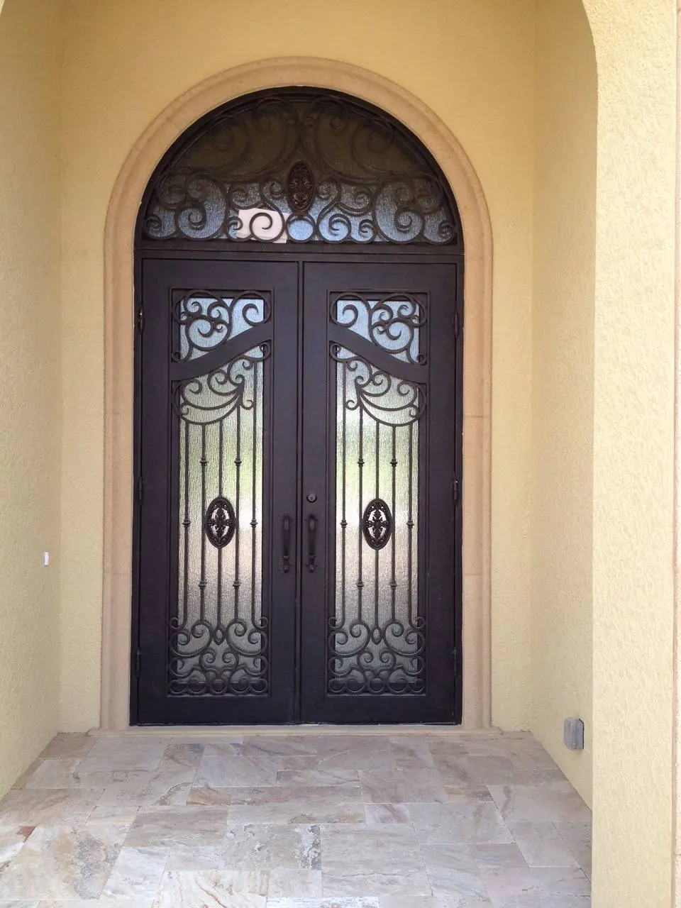 Luxury iron door design