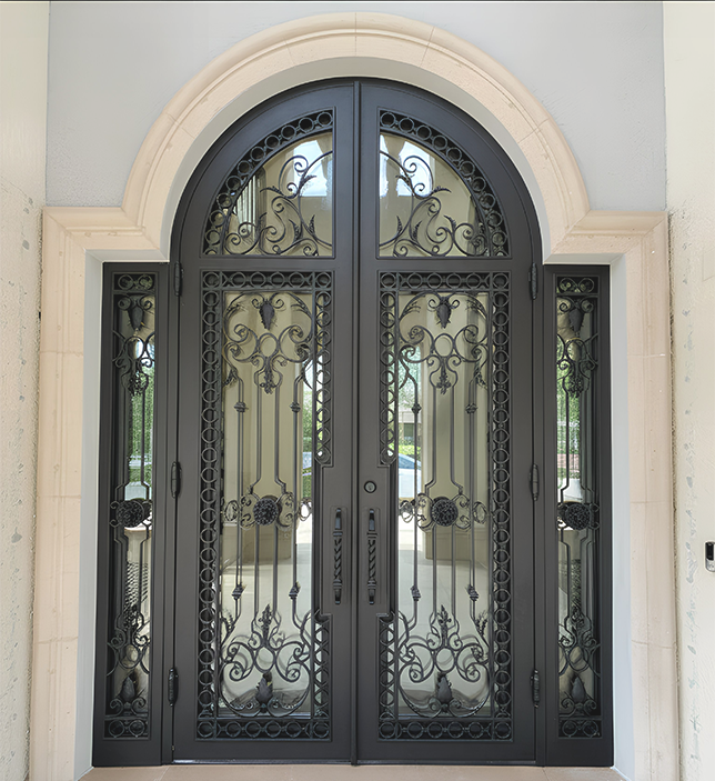Persian iron door design
