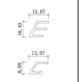 Perimeter bead profile