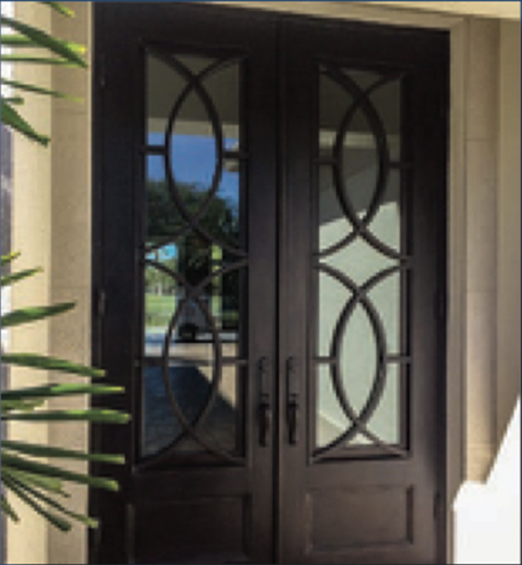 Intrepid iron door design