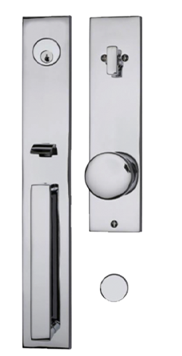 UBTUB escutcheon with Helios knob